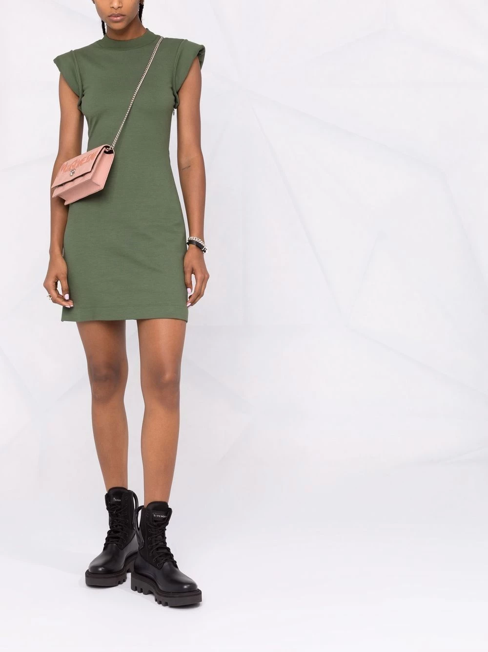 Flash Sale ๐ฅ Alexander McQueen Logo print T ๐ shirt ๐ dress ๐งจ 4 Alexander McQueen logo-print T-shirt dress