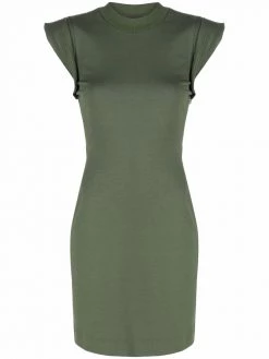 Alexander McQueen logo-print T-shirt dress