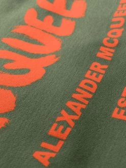 Flash Sale ๐ฅ Alexander McQueen Logo print T ๐ shirt ๐ dress ๐งจ 14 Alexander McQueen logo-print T-shirt dress