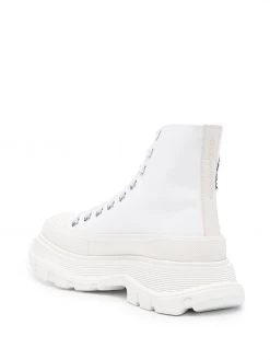 Alexander McQueen Tread Slick embellished boots