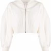 Alexander McQueen cropped bomber jacket