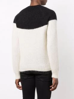 Best Sale ๐ Alexander McQueen Two tone mohair blend knit jumper ๐ 8 Alexander McQueen two-tone mohair-blend knit jumper