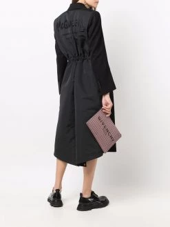 Alexander McQueen double-breasted panelled coat