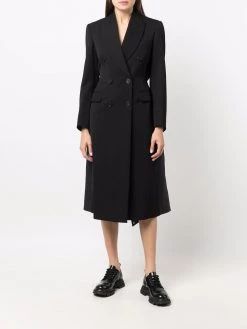 Alexander McQueen double-breasted panelled coat