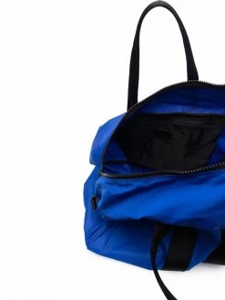 Alexander McQueen logo-patch zipped holdall