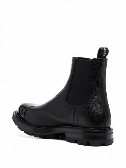 Alexander McQueen contrasting-toe Chelsea Boots