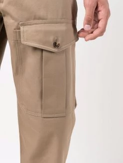 Alexander McQueen cargo pockets straight trousers