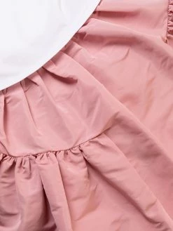 Alexander McQueen two-tone tiered dress