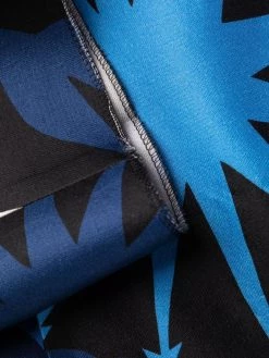 Alexander McQueen graphic-print slim-fit trousers