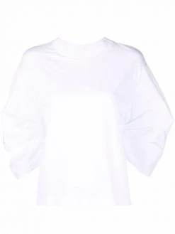 Alexander McQueen short puff sleeve jumper