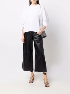 Alexander McQueen short puff sleeve jumper