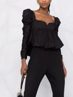 Alexander McQueen straight wool trousers