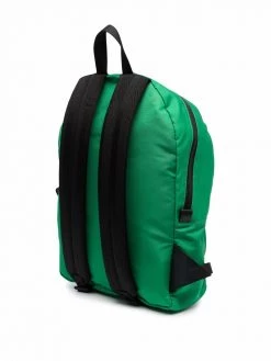 Alexander McQueen logo-patch detail backpack