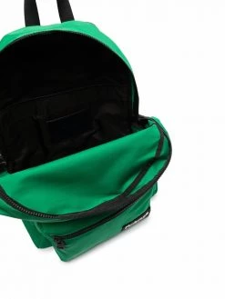 Alexander McQueen logo-patch detail backpack