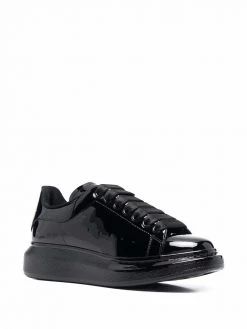 Alexander McQueen high-shine low-top sneakers