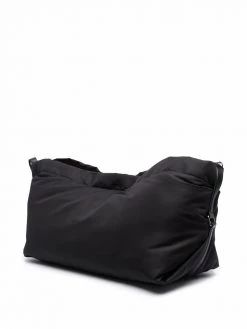 Alexander McQueen graffiti logo-print shoulder bag