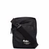 Alexander McQueen logo-embroidered messenger bag
