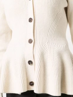 Alexander McQueen ribbed-knit cardigan