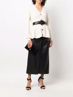 Alexander McQueen ribbed-knit cardigan