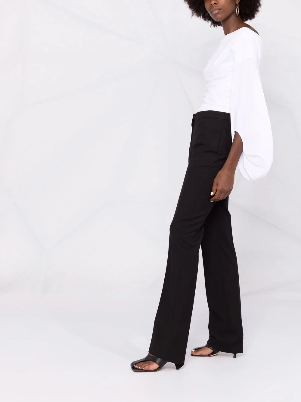 Deals 🔔 Alexander McQueen High waisted tailored trousers 😉 4 Alexander McQueen high-waisted tailored trousers