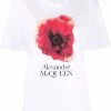 Alexander McQueen skull floral-print short-sleeve T-shirt