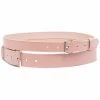 Alexander McQueen plain slim belt