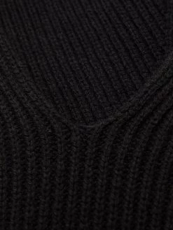 Alexander McQueen ribbed-knit flared mini dress