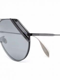 Alexander McQueen aviator-frame sunglasses