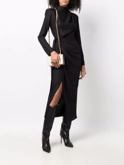 Alexander McQueen crocodile-effect skull-embellished shoulder bag