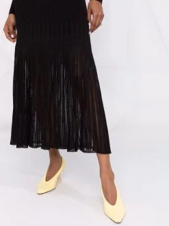 Alexander McQueen pleated knitted dress