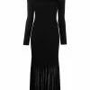 Alexander McQueen pleated knitted dress