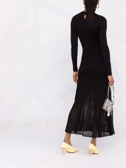 Alexander McQueen pleated knitted dress