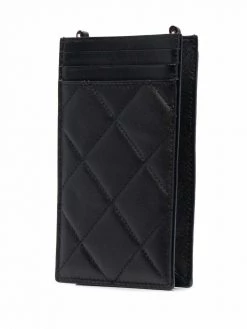 Alexander McQueen quilted logo mini bag