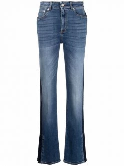 Alexander McQueen side-stripe detail jeans