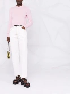 Alexander McQueen round neck cashmere jumper