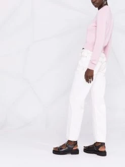 Alexander McQueen round neck cashmere jumper