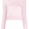 Alexander McQueen round neck cashmere jumper