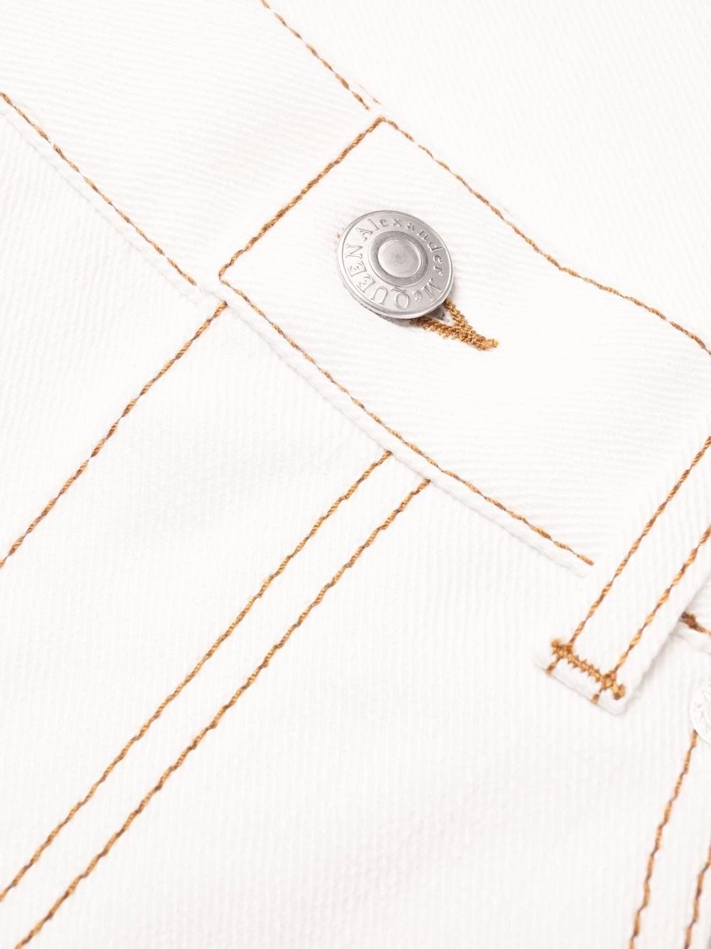 Cheap 😍 Alexander McQueen Straight leg 👖 jeans 🤩 7 Alexander McQueen straight-leg jeans