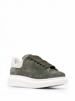Alexander McQueen Oversized suede sneakers