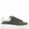 Alexander McQueen Oversized suede sneakers