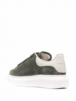 Alexander McQueen Oversized suede sneakers