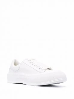 Alexander McQueen logo-print low-top sneakers