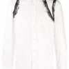 Alexander McQueen abstract-print long-sleeve shirt