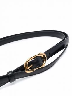 Alexander McQueen thin oversized belt