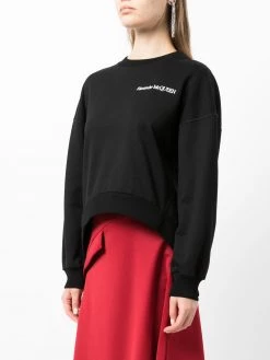 Alexander McQueen corset-back sweatshirt