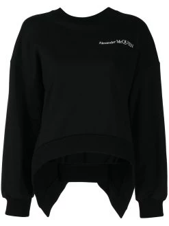 Alexander McQueen corset-back sweatshirt