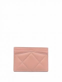 Alexander McQueen quilted logo cardholder