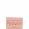 Alexander McQueen quilted logo cardholder