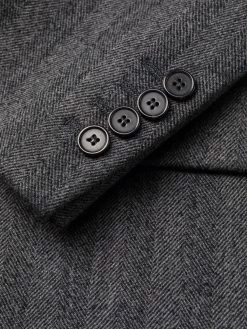 Buy ๐ Alexander McQueen Vertical striped double breasted ๐งฅ coat ๐ 13 Alexander McQueen vertical-striped double-breasted coat