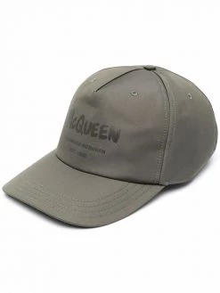Alexander McQueen logo-printed cap